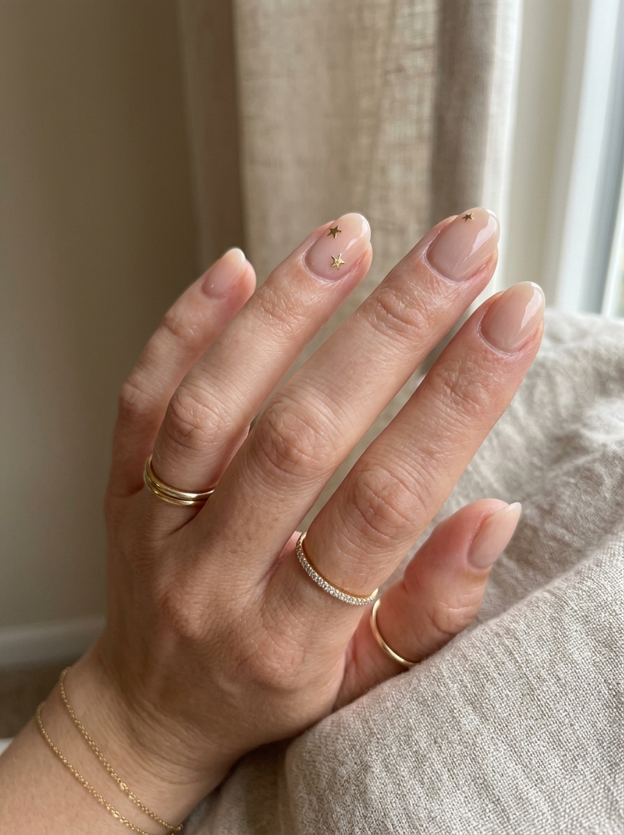 Minimal Star Nails als Minimal Nails Inspiration 2026